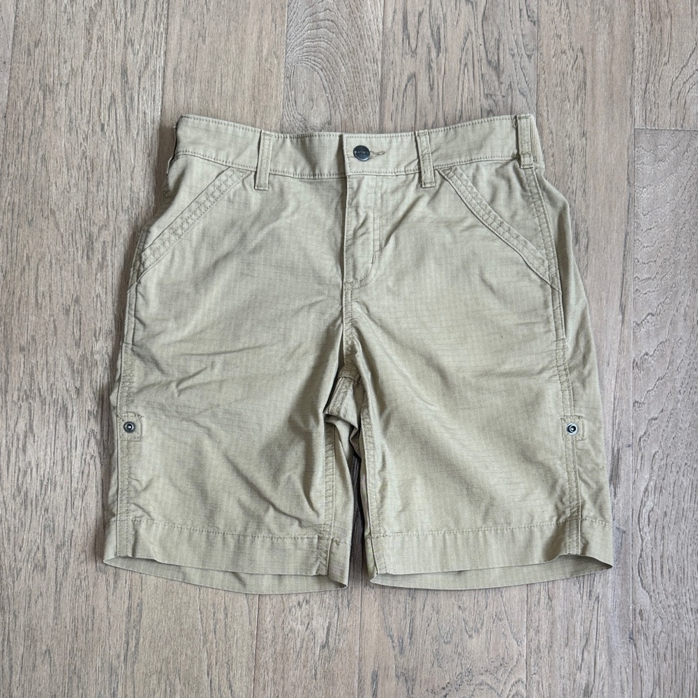 Carhartt Women's Cargo Shorts in Tan Size 4